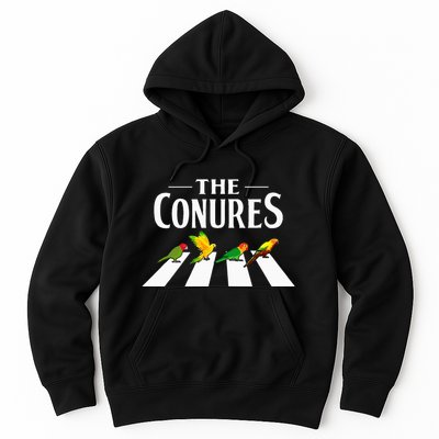 Sun Conure Parrot Pedestrian Design For A Conure Owner Hoodie