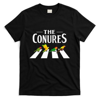 Sun Conure Parrot Pedestrian Design For A Conure Owner T-Shirt
