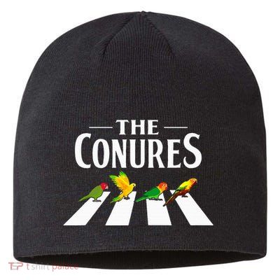 Sun Conure Parrot Pedestrian Design For A Conure Owner Sustainable Beanie