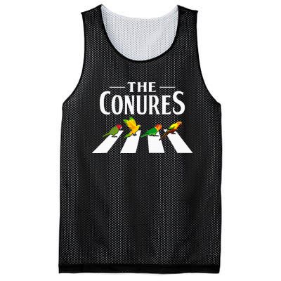 Sun Conure Parrot Pedestrian Design For A Conure Owner Mesh Reversible Basketball Jersey Tank