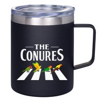 Sun Conure Parrot Pedestrian Design For A Conure Owner 12oz Stainless Steel Coffee Mug