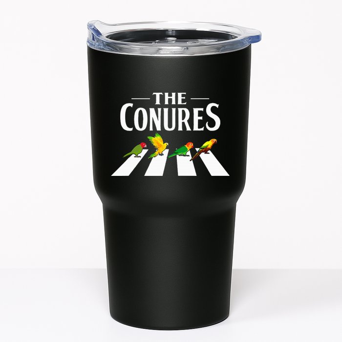 Sun Conure Parrot Pedestrian Design For A Conure Owner Tumbler