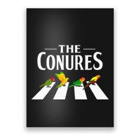 Sun Conure Parrot Pedestrian Design For A Conure Owner Poster