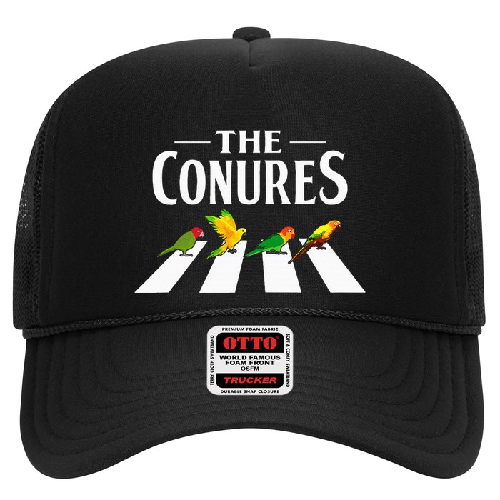 Sun Conure Parrot Pedestrian Design For A Conure Owner Hat