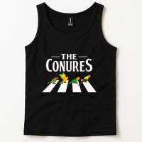 Sun Conure Parrot Pedestrian Design For A Conure Owner Tank Top