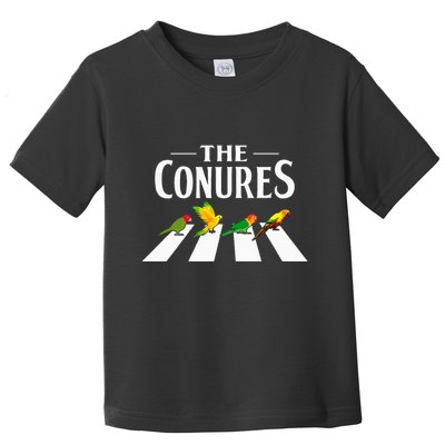 Sun Conure Parrot Pedestrian Design For A Conure Owner Toddler T-Shirt