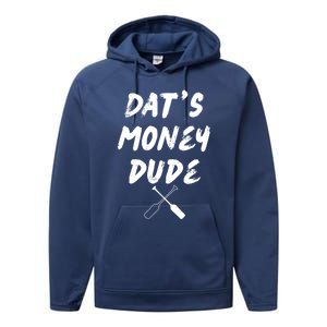 Stale Cracker Put That On A Cracka Dude ThatS Money Dude Performance Fleece Hoodie