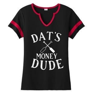 Stale Cracker Put That On A Cracka Dude That's Money Dude. Ladies Halftime Notch Neck Tee