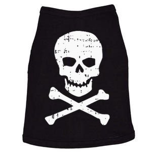 Skull Crossbones Pocket Halloween Costume Skeleton Bones Doggie Tank