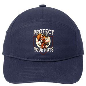 Squirrel Catcher Protect Your Nuts Baseball 7-Panel Snapback Hat