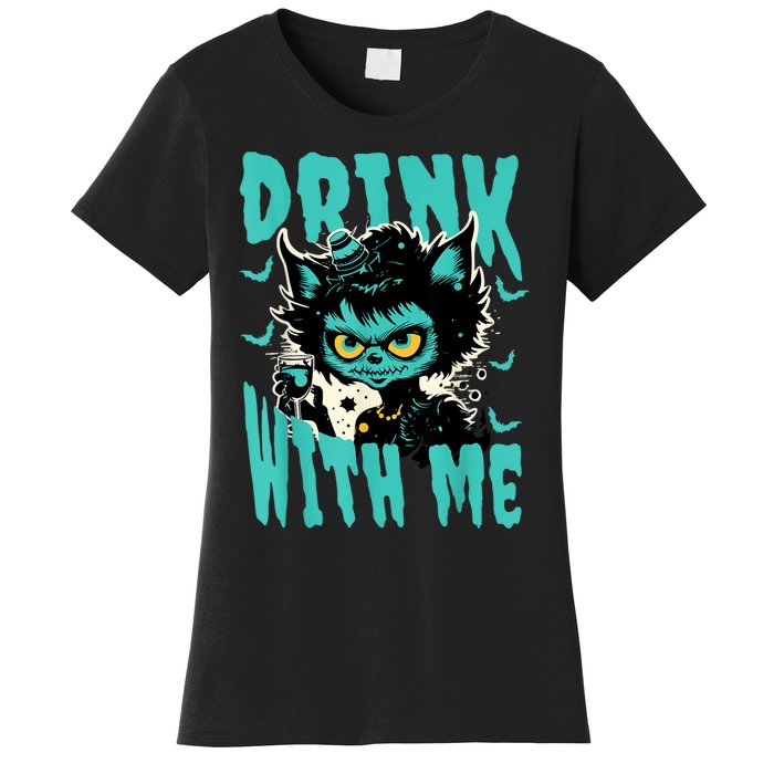 Spooky Cat Party Women's T-Shirt