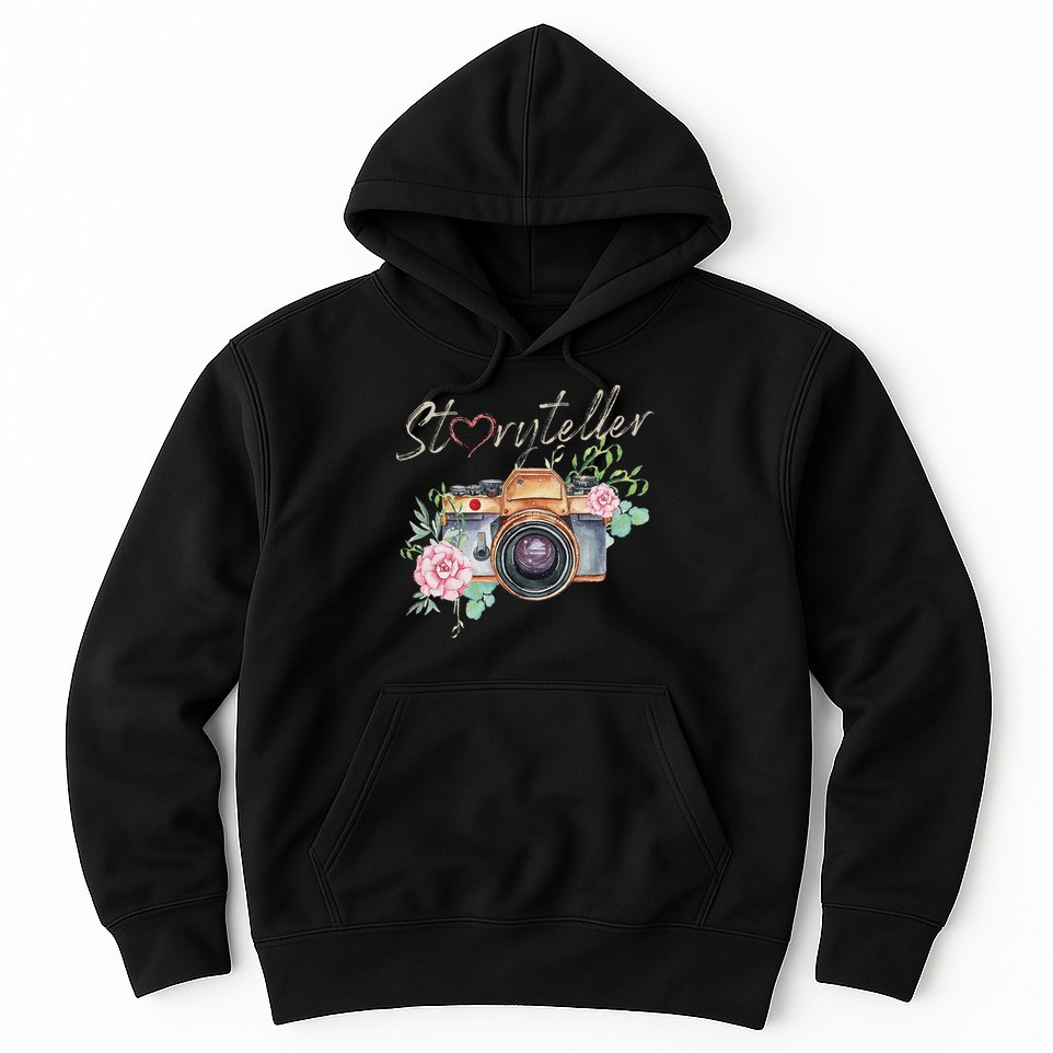 Storyteller Camera Photography Photographer Cameraman Ideas Hoodie