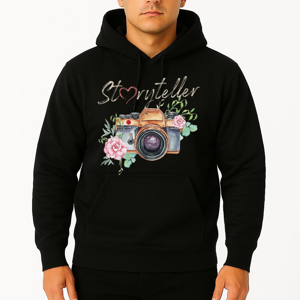 Storyteller Camera Photography Photographer Cameraman Ideas Hoodie