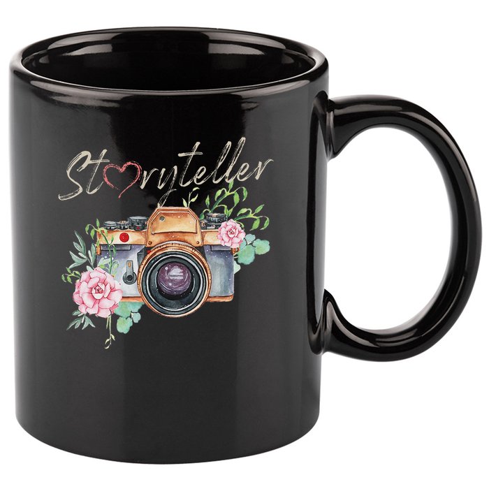 Storyteller Camera Photography Photographer Cameraman Ideas 11oz C Handle Ceramic Mug