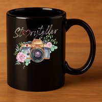 Storyteller Camera Photography Photographer Cameraman Ideas 11oz C Handle Ceramic Mug