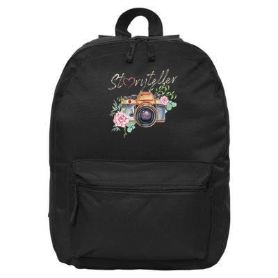 Storyteller Camera Photography Photographer Cameraman Ideas 16 in Basic Backpack