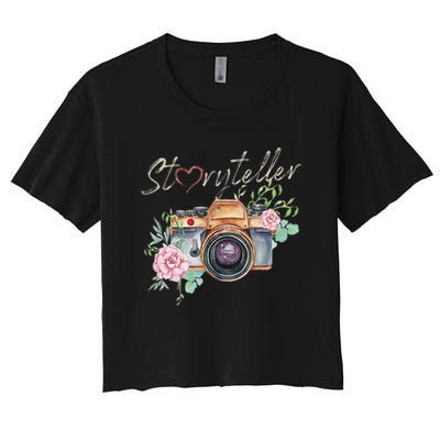 Storyteller Camera Photography Photographer Cameraman Ideas Crop Top