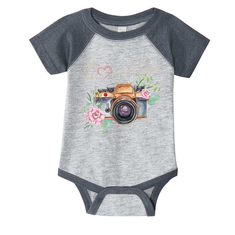 Storyteller Camera Photography Photographer Cameraman Ideas Infant Baby Jersey Bodysuit