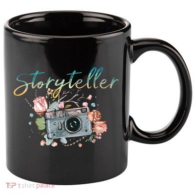 Storyteller Camera Photography Photographer Cameraman Gift 11oz C Handle Ceramic Mug