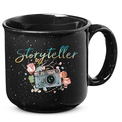 Storyteller Camera Photography Photographer Cameraman Gift 15oz Campfire Ceramic Mug