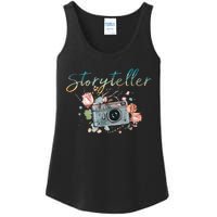 Storyteller Camera Photography Photographer Cameraman Gift Ladies Essential Tank