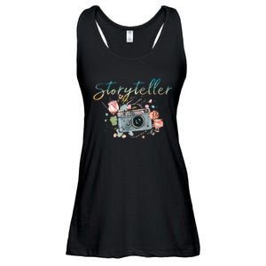 Storyteller Camera Photography Photographer Cameraman Gift Ladies Essential Flowy Tank