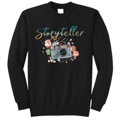 Storyteller Camera Photography Photographer Cameraman Gift Tall Sweatshirt