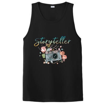 Storyteller Camera Photography Photographer Cameraman Gift PosiCharge Competitor Tank