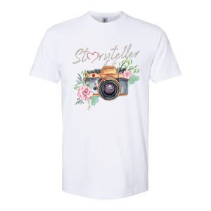 Storyteller Camera Photography Photographer Cameraman Ideas Softstyle CVC T-Shirt