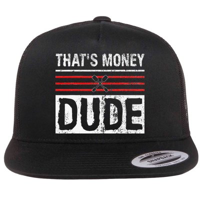 Stale Cracker Put That On A Cracka Dude ThatS Money Dude Flat Bill Trucker Hat