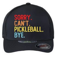 Sorry Can't Pickleball Bye Funny Pickleball Player Dink Premium Flexfit Unipanel Trucker Cap