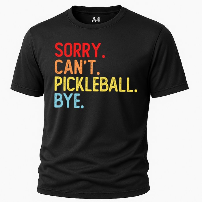 Sorry Can't Pickleball Bye Funny Pickleball Player Dink Premium Performance Shirt