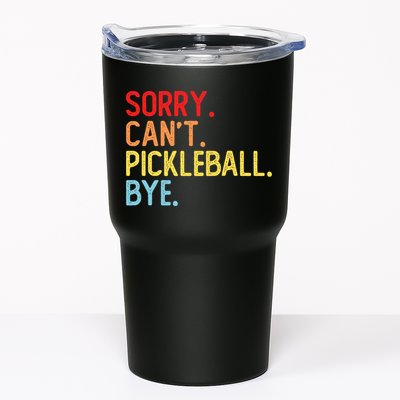 Sorry Can't Pickleball Bye Funny Pickleball Player Dink Premium Tumbler