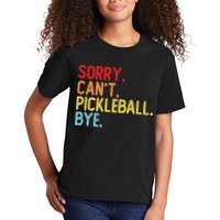 Sorry Can't Pickleball Bye Funny Pickleball Player Dink Premium Kids T-Shirt