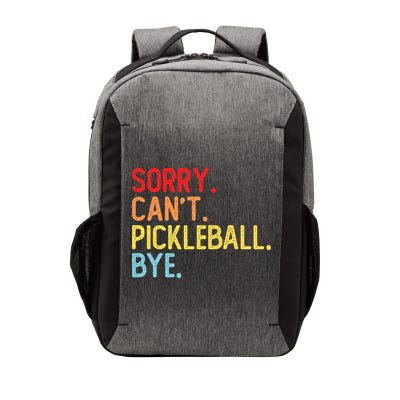 Sorry Can't Pickleball Bye Funny Pickleball Player Dink Premium Vector Backpack