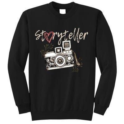 Storyteller Camera Photography Photographer Cool Sweatshirt