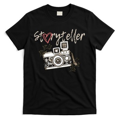 Storyteller Camera Photography Photographer Cool T-Shirt
