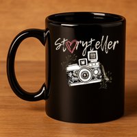 Storyteller Camera Photography Photographer Cool 11oz C Handle Ceramic Mug