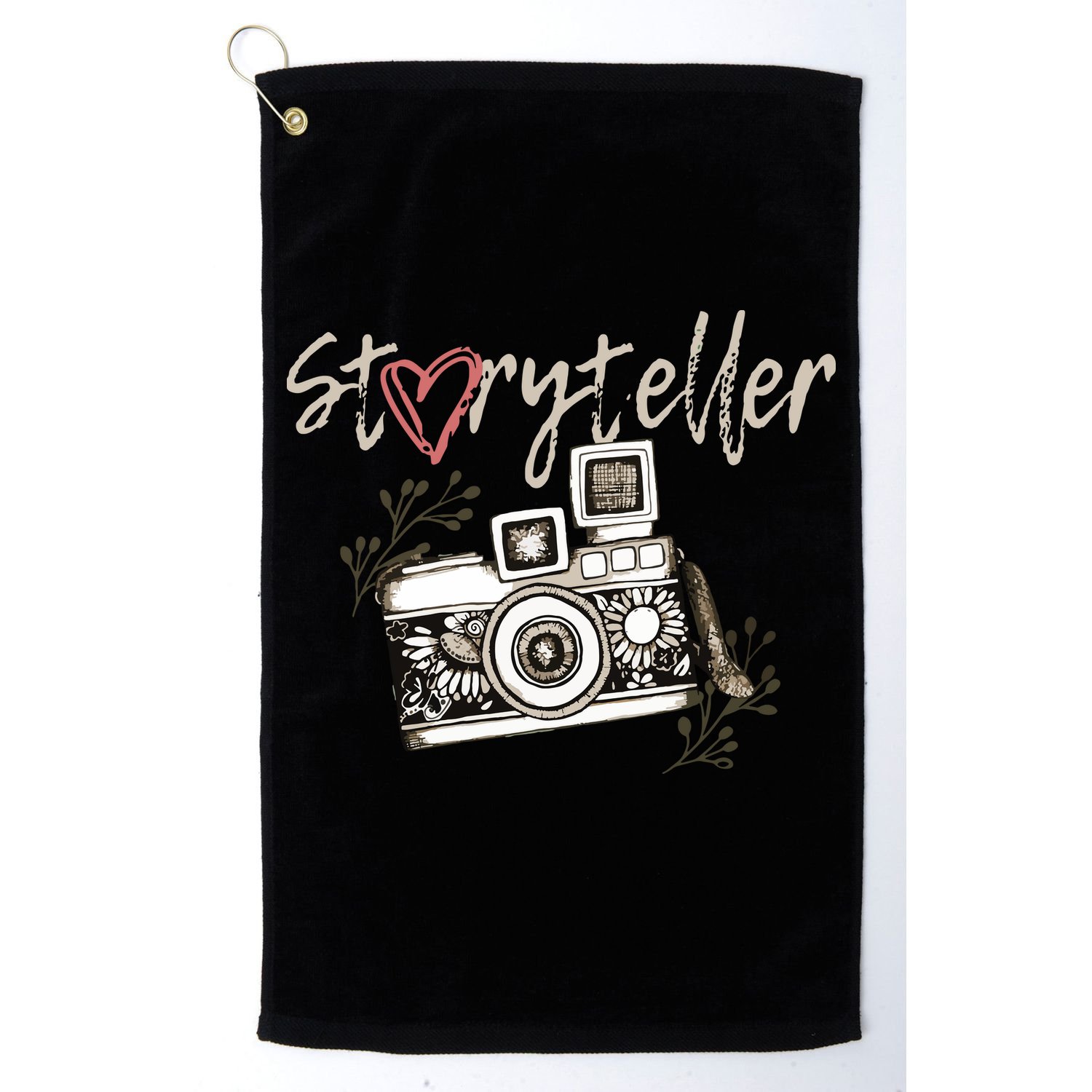 Storyteller Camera Photography Photographer Cool Golf Towel