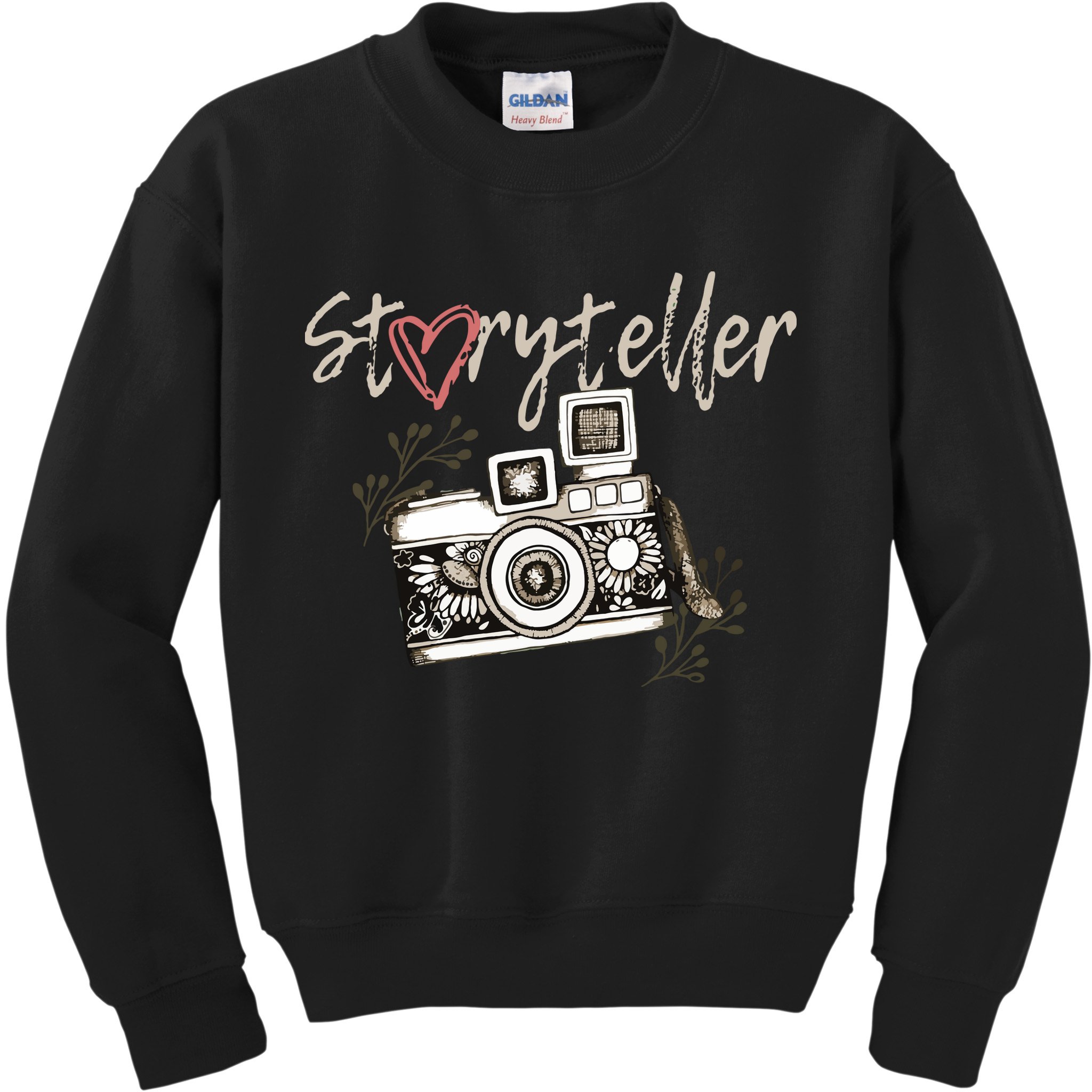 Storyteller Camera Photography Photographer Cool Kids Sweatshirt