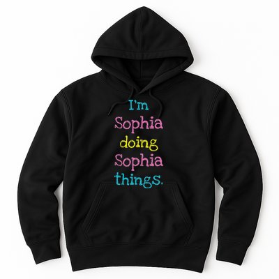 Sophia Cute Personalized Text S Top For Hoodie