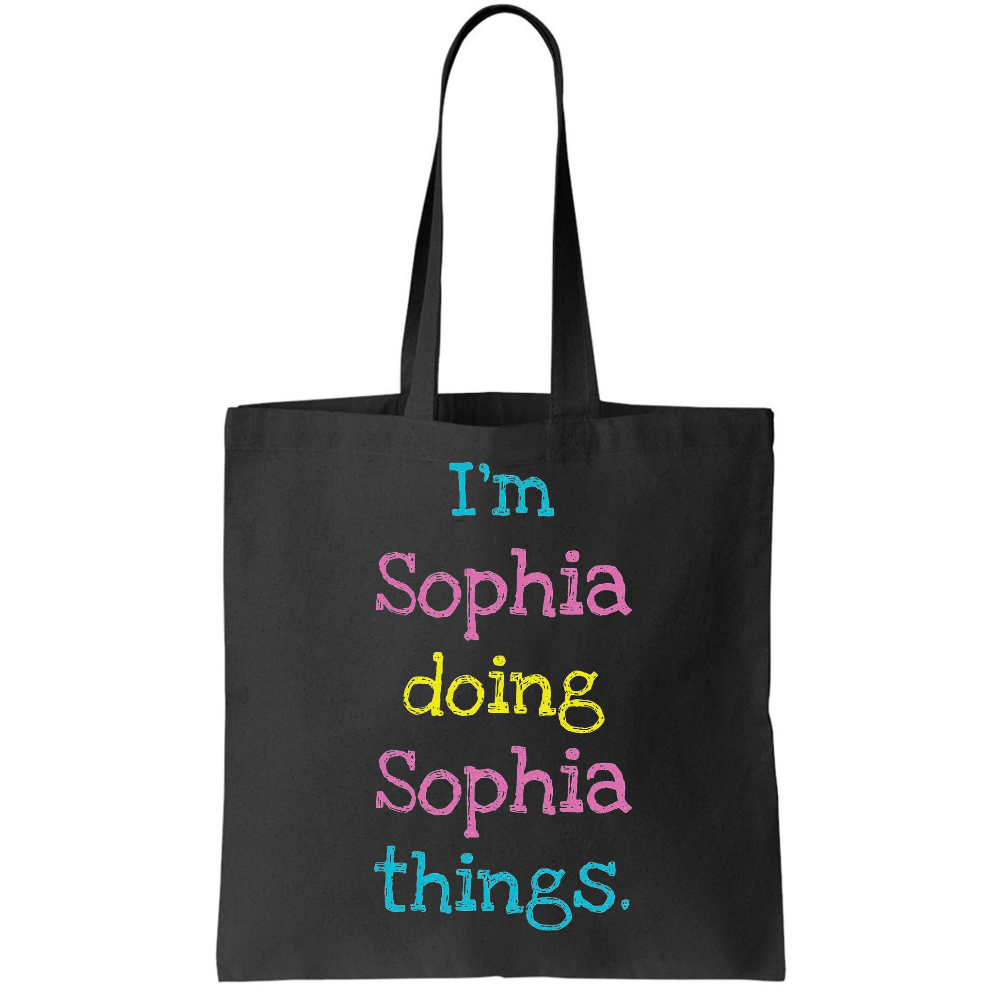 Sophia Cute Personalized Text S Top For Bag
