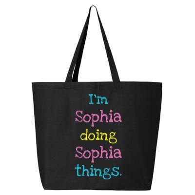 Sophia Cute Personalized Text S Top For 25L Jumbo Tote