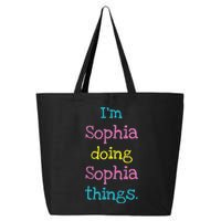 Sophia Cute Personalized Text S Top For 25L Jumbo Tote