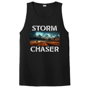 Storm Chaser Picture Extreme Weather Meteorologist PosiCharge Competitor Tank