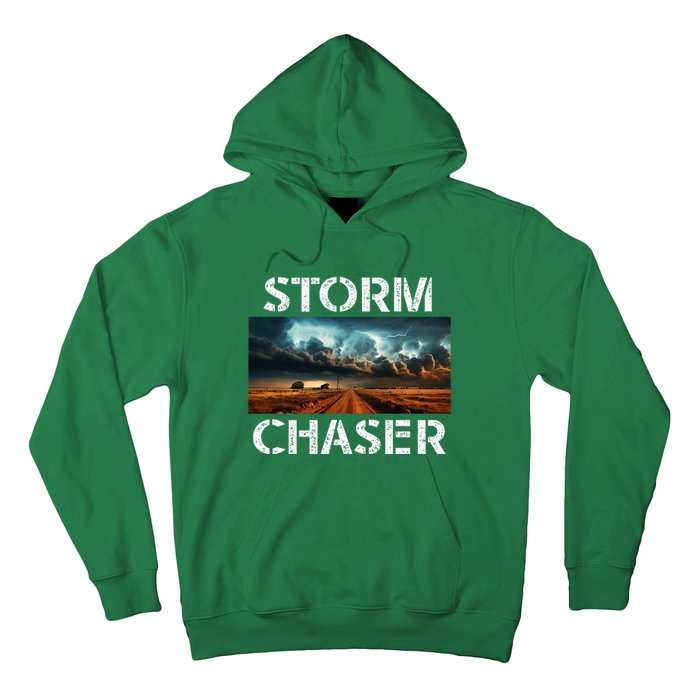 Storm Chaser Picture Extreme Weather Meteorologist Hoodie