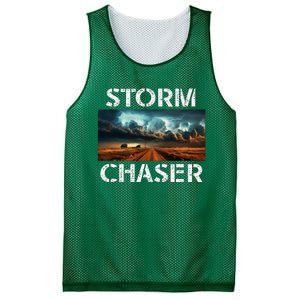 Storm Chaser Picture Extreme Weather Meteorologist Mesh Reversible Basketball Jersey Tank