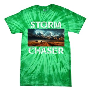 Storm Chaser Picture Extreme Weather Meteorologist Tie-Dye T-Shirt