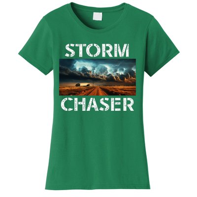 Storm Chaser Picture Extreme Weather Meteorologist Women's T-Shirt