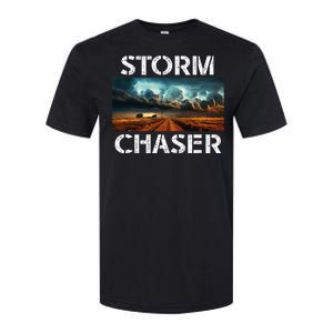 Storm Chaser Picture Extreme Weather Meteorologist Softstyle CVC T-Shirt